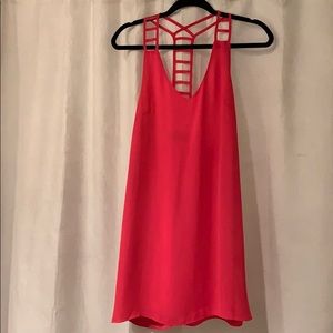 Hot pink Olivaceous dress